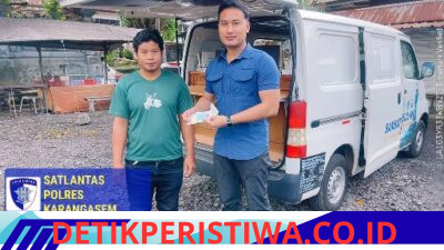 Sat Lantas Karangasem Permudah Masyarakat Bayar Pajak Kendaraan, Melalui Layanan SAMSAT Keliling