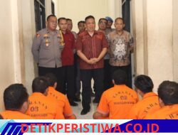 Sidak Rutan Polres Karangasem, Plt. Dirtahti Polda Bali Cek 17 Tahanan dan Berikan Pesan Pembinaan