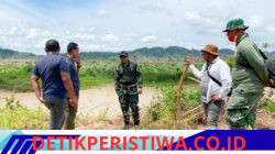 Percepatan Pembangunan Jembatan Beton dan Perintis, Komandan Kodim 0103 Langsung Tinjau ke Lubok Pusaka