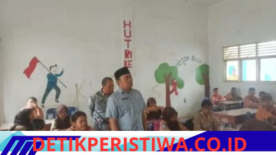 Kadis Pendidikan Labuhanbatu Kunjungi SMPN 4 Satap Bilah Hilir .