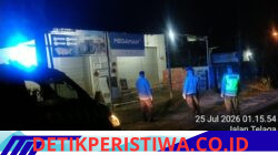 Cegah Tindak Kejahatan Malam Hari, Polsek Bebandem Intensifkan Blue Light Patrol hingga Dini Hari