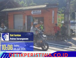 Berikan Rasa Aman kepada Pengunjung, Sat Lantas Berikan Pengamanan di Kawasan Obyek Wisata Tirtagangga