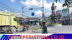 Ciptakan Ketertiban dan Kelancaran Arus Lalulintas, Personil Lantas Rutin Lakukan Gatur Pagi di Ktl 1 Subagan