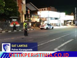 Cegah Aksi Balap Liar Sat Lantas Polres Karangasem Intensifkan Patroli pada Malam Minggu