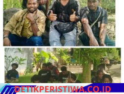 Gotong Royong di Tugu Tragedi Simpang KKA, Mantan Geuchik Dedi Faidir dan ketua Himapal Terus Dampingi Mahasiswa Papua