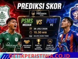 Prediksi PSMS Medan Vs Port FC di Piala Presiden 2026 : “Ujian Berat Ayam Kinantan Lawan Juara Bertahan!