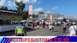 Pastikan Kegiatan Masyarakat Berjalan Lancar, Personil Polsek Rendang Berikan Pengamanan Ngaben / Pitra Yadnya di Desa Nongan