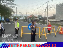 Sinergi Personel Polsek Bebandem Amankan Gelaran “Karangasem Akhir Pekan” di Panggung Terbuka Jagat Karana