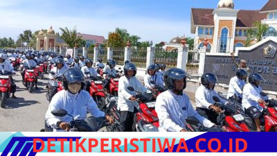 Pemkab Aceh Utara resmi salurkan 852 unit motor operasional imum gampong