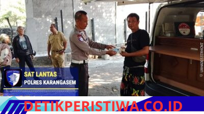 Sat Lantas Karangasem Berikan Kemudahan Bayar Pajak Kendaraan kepada Masyarakat, Melalui Layanan SAMSAT Keliling