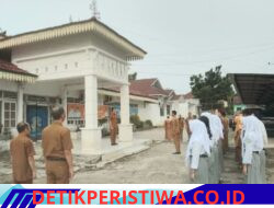 Kepala Dinas Pendidikan Kabupaten Labuhanbatu Tekankan Disiplin ASN Saat Memimpin Apel Pagi