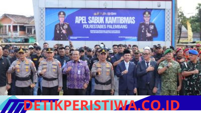 Pimpin Apel Sabuk Kamtibmas, Kapolda Sumsel Ajak Masyarakat Perkuat Persatuan dan Tolak Provokasi