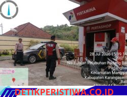 Jaga Situasi Kamtibmas Tetap Kondusif, Personel Polsek Padangbai Intensifkan Patroli di Beberapa Titik Strategis 