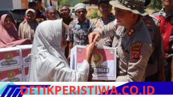 Wujud Kepedulian Polri, Polres Aceh Tengah Salurkan Bantuan dan Layanan Kesehatan di Linge