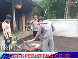 Melalui Giat Colling System Bhabinkamtibmas Sambangi Kantor Desa Selat Sampaikan Pesan Kamtibmas kepada Kepala Kewilayahan