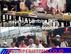 HUT Pembina Ferdy Sanjaya Sembiring, DPC GRIB Jaya Kota Medan Gelar Doa dan Syukuran Bersama Ratusan Anak Yatim