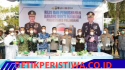 Berantas Sindikat Narkoba, Polda Sumsel Musnahkan Barang Bukti Tiga Pengungkapan Besar di Palembang dan OKI