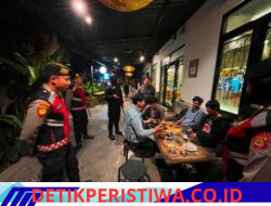 Cegah Peredaran Minuman Ilegal, Satgas 2 Preventif Gelar Patroli Malam di One Place Eatery Cafe