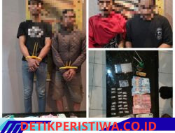 Satresnarkoba Polres Aceh Tengah Kembali Ungkap Peredaran Narkoba, 4 Pelaku Ditangkap Bersama Puluhan Paket Sabu