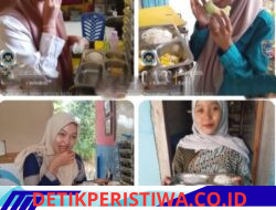 POlres OKU Timur Salurkan 2. 497 Makanan Bergizi Gratis Keposyandu Dan Anak Sekolah