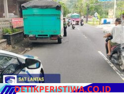 Sterilkan Jalur Candidasa, Satlantas Polres Karangasem Berikan Himbauan tidak Parkir Truk Sembarangan di Sepanjang Jalur Obyek Wisata