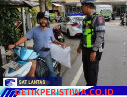 Jaga Kamseltibcar Lantas, Satlantas Laksanakan Patroli Dialogis dan Pastikan Kelancaran Jalan Raya Seraya-Ujung