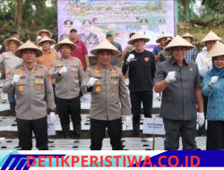 Kapolda Sumsel Akselerasi Program Ketahanan Pangan, Pagar Alam Siap Jadi Sentra Bawang Putih Nasional