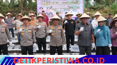 Kapolda Sumsel Akselerasi Program Ketahanan Pangan, Pagar Alam Siap Jadi Sentra Bawang Putih Nasional
