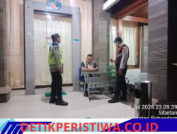 Antisipasi Gangguan Kamtibmas, Polsek Bebandem Gelar Patroli Barcoda Malam Hari