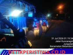 Berikan Rasa Aman dan Nyaman kepada Masyarakat, Polsek Bebandem Gelar “Blue Light Patrol” di Jalur Rawan dan Permukiman Penduduk 