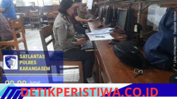 Sat Lantas Polres Karangasem Tingkatkan Pelayanan, Serahkan STNK Baru Secara Cepat dan Ramah
