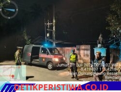Cegah Gangguan Kamtibmas, Personil Polsek Rendang Intensifkan  Patroli Pantau Situasi Wilayah 