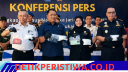 Modus Tempel di Paha, Bea Cukai Makassar Bekuk 3 Pelaku Penyelundupan Sabu 1 Kg Asal Malaysia Senilai Rp1,2 Miliar