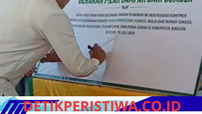 Bupati Bireuen Resmikan Gerakan Pilah Sampah dari Sumber di Blang Asan