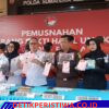 Lindungi Puluhan Ribu Generasi Bangsa, Polda Sumsel Gelar Pemusnahan Barang Bukti Narkotika Skala Besar