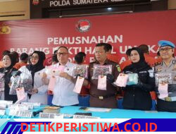 Lindungi Puluhan Ribu Generasi Bangsa, Polda Sumsel Gelar Pemusnahan Barang Bukti Narkotika Skala Besar