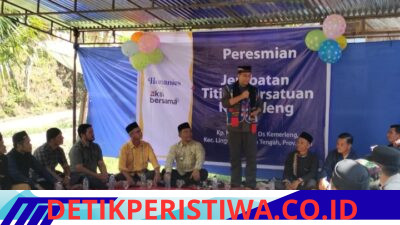 Mahasiswa PPKPM IAIN Takengon Empat Kelompok Ikut Membersamai Peresmian Jembatan Titian Persatuan Kemerleng oleh H. Anies Rasyid Baswedan