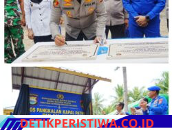 Kapolda Sulsel Resmikan Pos Pangkalan Kapal Patroli Polairud di Pulau Jinato Kab. Kepulauan Selayar