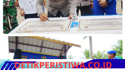 Kapolda Sulsel Resmikan Pos Pangkalan Kapal Patroli Polairud di Pulau Jinato Kab. Kepulauan Selayar