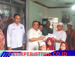 HUT BPI KPNPA RI Sumsel ke 23 dan Peresmian Sekretariat Laskar Gibran Sumsel Bagikan Sembako Pada 4 Panti Asuhan