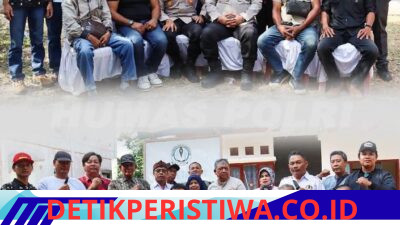 AKBP Indra Feri Dalimuinthe Diakhir Tugasnya  Berbincang Santai Dengan Pokja Wartawan Belitung Timur 