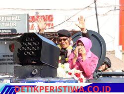 Dedikasi Berakhir di Garis Kehormatan, Polres Lombok Timur Antar Kompol Lalu Panca Warsa Menuju Masa Purnatugas