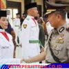 Kapolres Belitung Timur Hadiri Pengukuhan Paskibraka Belitung Timur 2026 di Auditorium MZ
