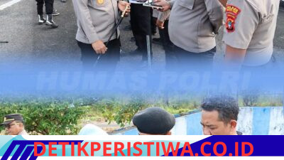 Kapolres Belitung Timur AKBP Dr. Husni Tamrin, S.T., S.H., M.,Hum Laksanakan Waskat Terhadap Personel.