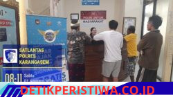 Tingkatkatkan Mutu Pelayanan, Sat Lantas Polres Karangasem Serahkan STNK Baru Secara Cepat dan Ramah