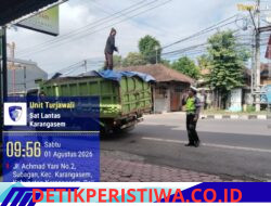 Tekan Angka Pelanggaran Lalulintas, Unit Turjawali Tindak Tegas Truk Tanpa Terpal dan Berikan Teguran dengan Humanis