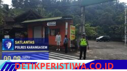 Ciptakan Situasi Kondusif di Kawasan Wisata, Sat Lantas Berikan Pengamanan di Obyek Wisata Tirtagangga