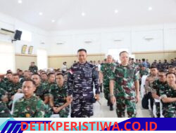Danlanal Dumai Terima Kunjungan Kuliah Kerja Iptek Pasis Seskoau Angkatan 65 TP. 2026