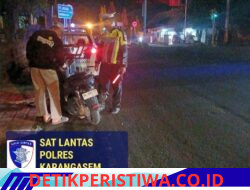 Cegah Aksi Balap Liar Sat Lantas Polres Karangasem Intensifkan Patroli pada Malam Minggu