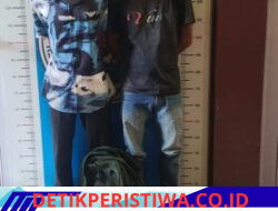 Dua Tersangka diciduk membawa 10,6 Kilogram Sabu.